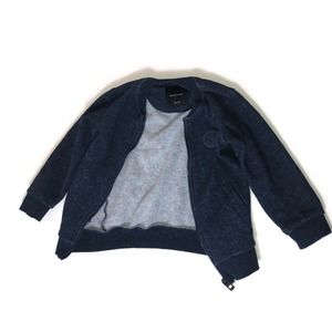 Reserved Dark Blue Zip Up Sweatshirt Size 104 CM
